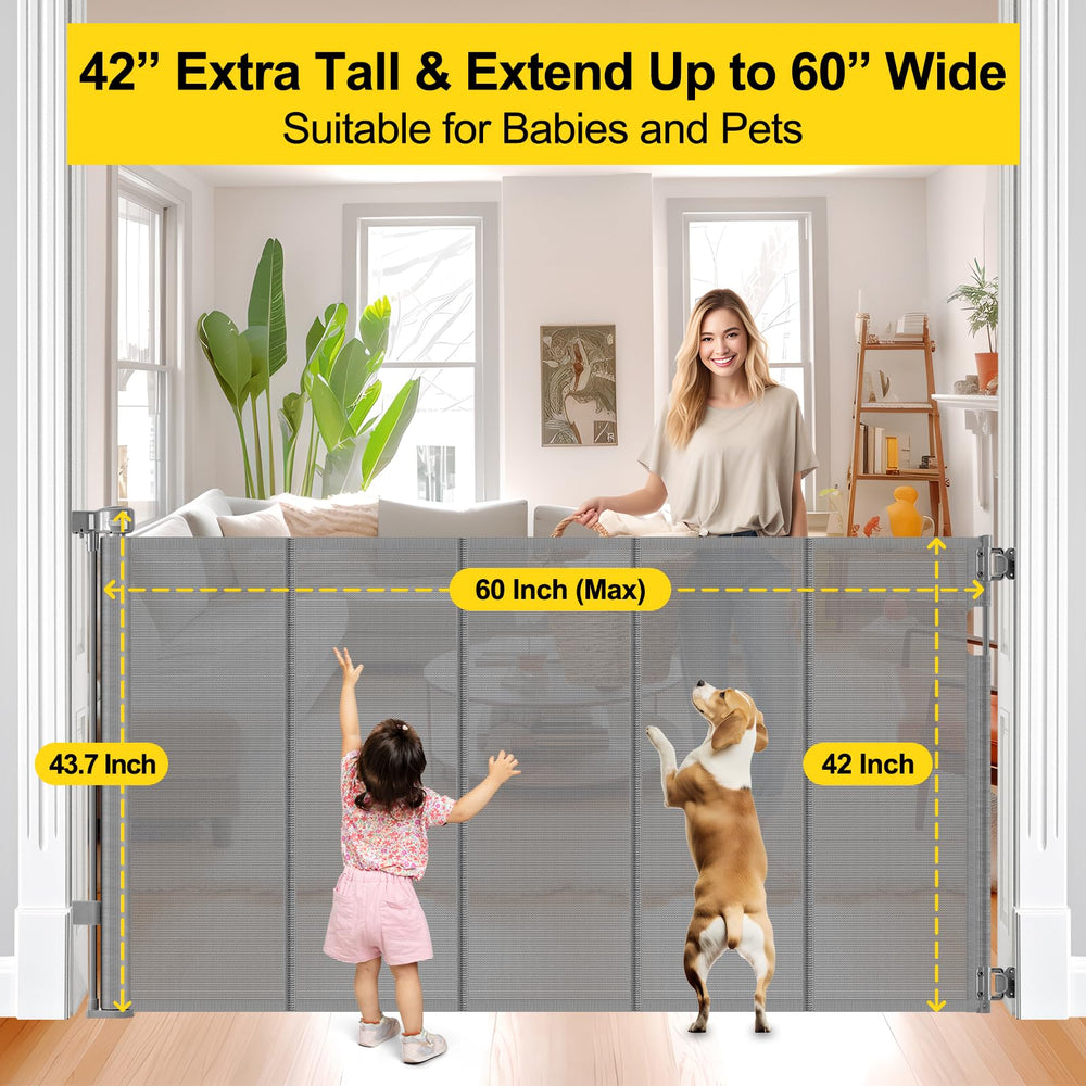 Bingguz retractable design saves space when not in use.