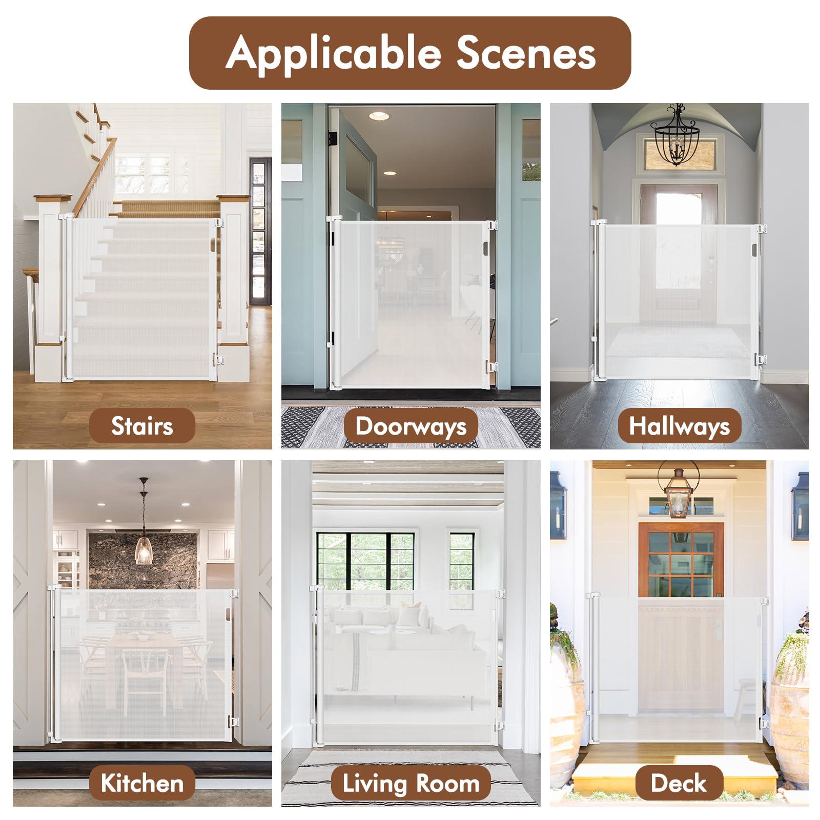 Bingguz wide opening gate in action, offering easy reach and smooth access.