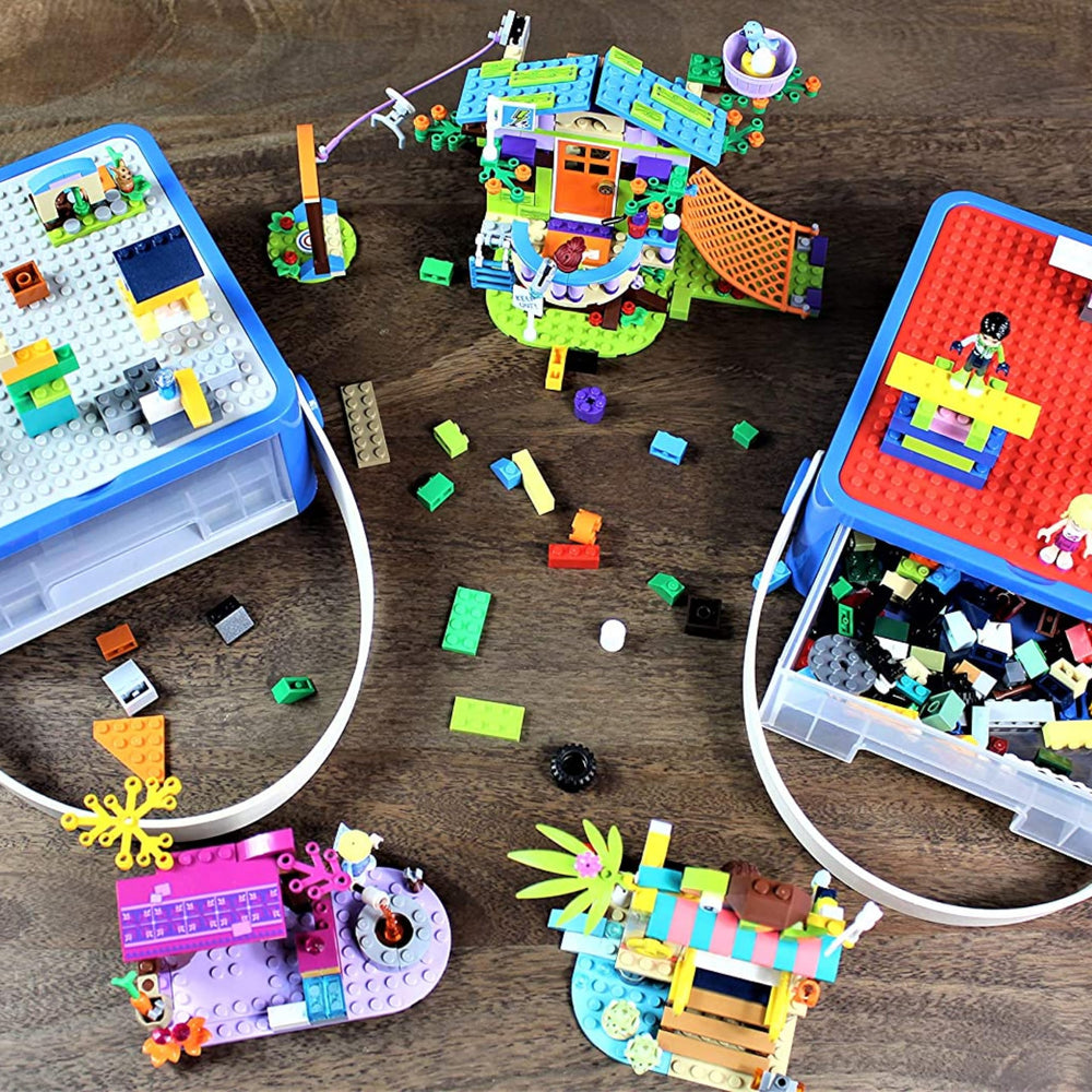 Bins and Things robust storage for bricks and dolls on the go