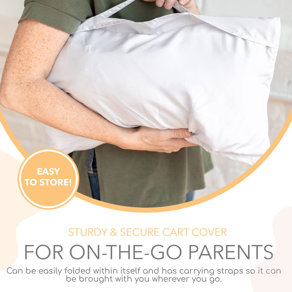Binxy Baby carrying straps and foldable design for travel convenience.