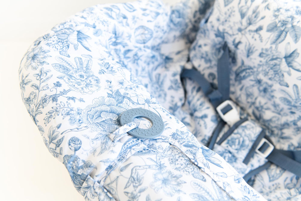 Binxy Baby Cart Cover offered in nine designs to match style.