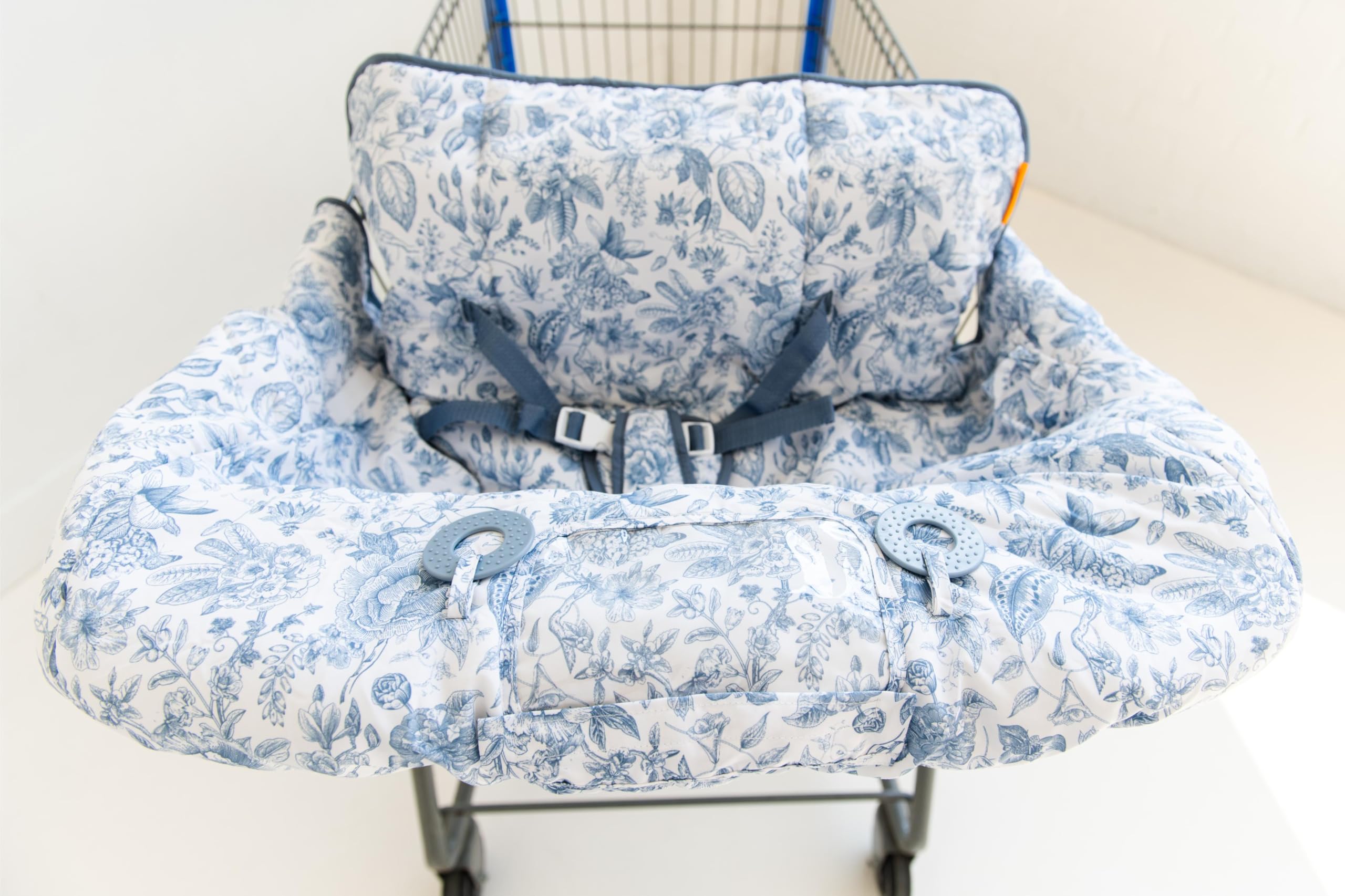 Binxy Baby Cart Cover universal fit for most shopping carts.