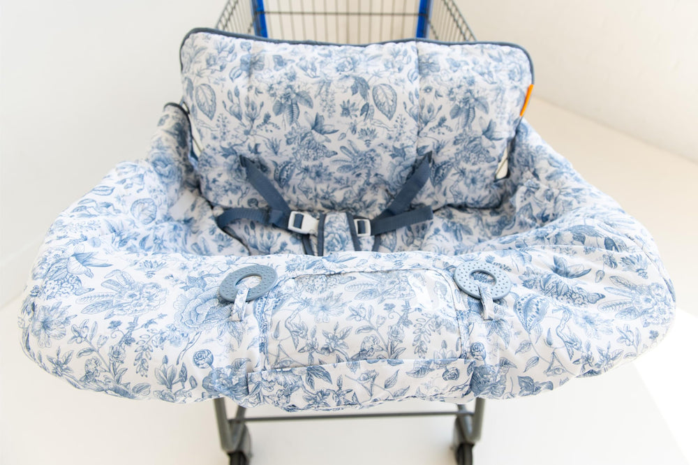 Binxy Baby Cart Cover universal fit for most shopping carts.