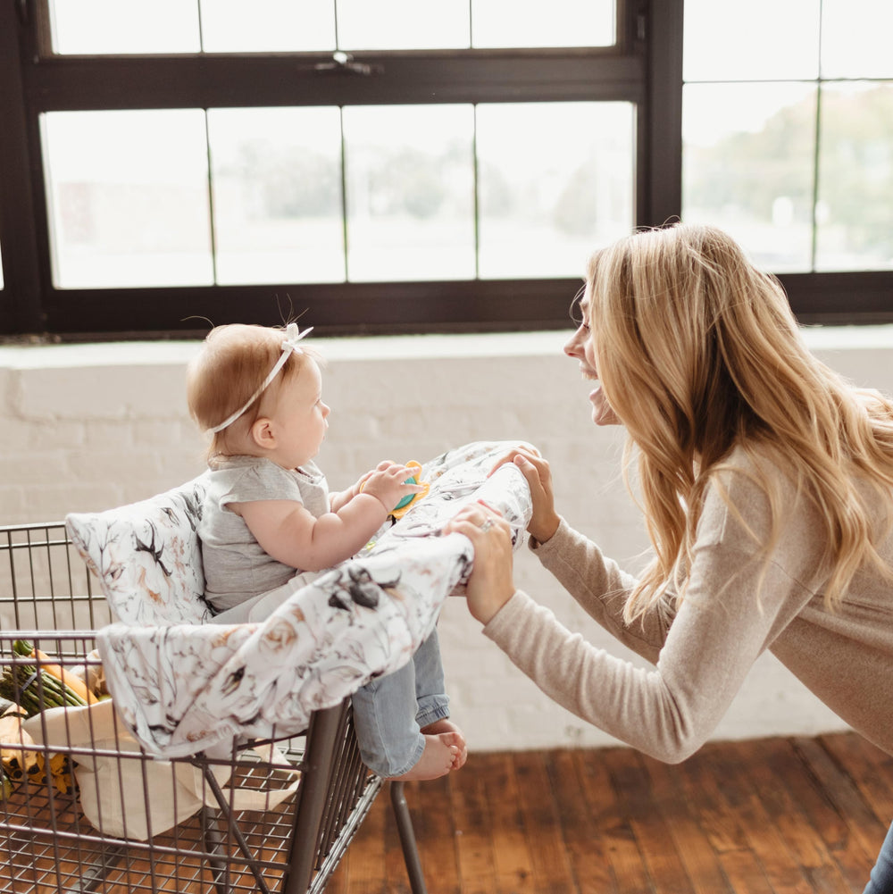 Binxy Baby compact storage keeps the cover ready on the go.