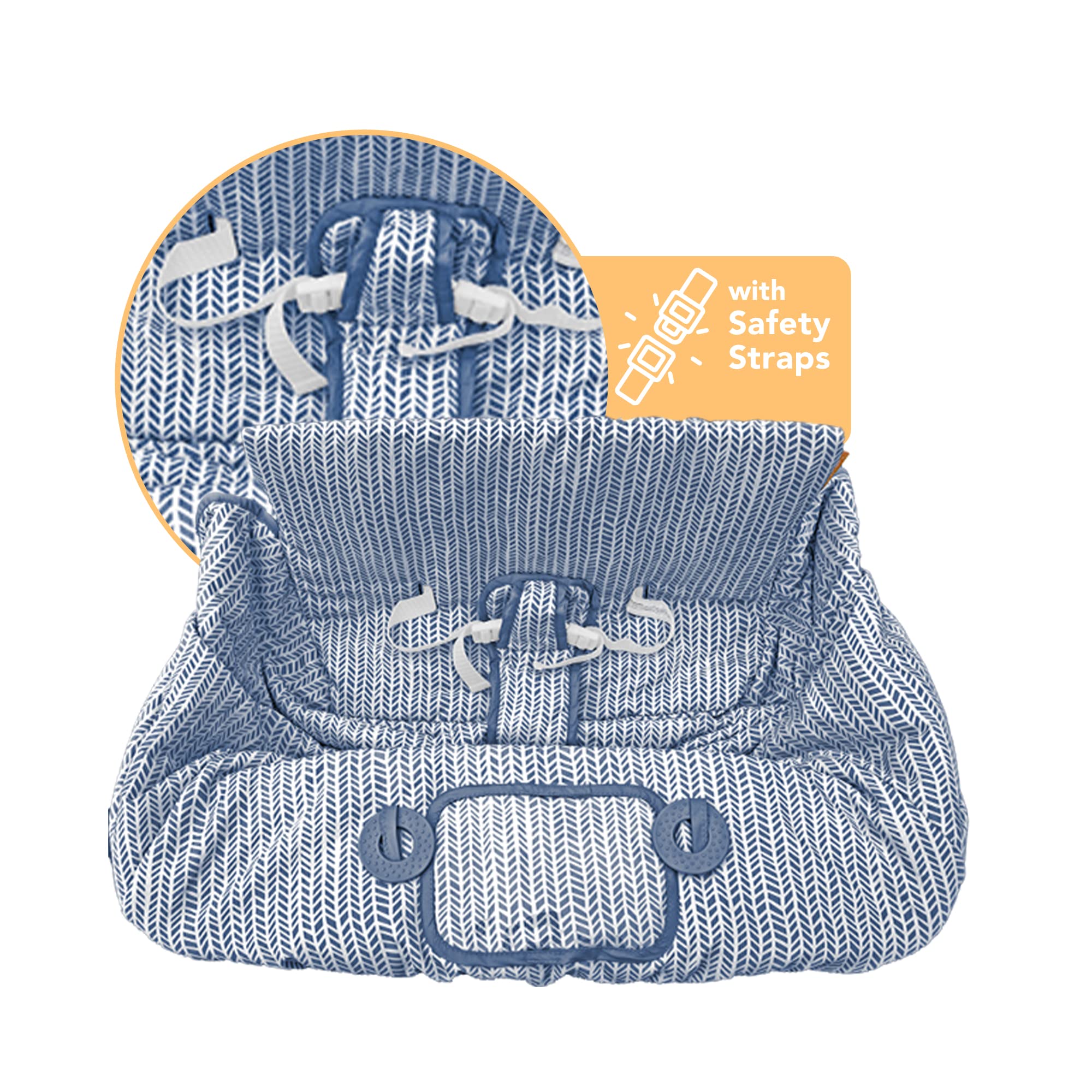 Binxy Baby CPSIA-certified safety features for reliable use.