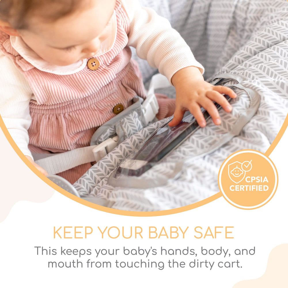 Binxy Baby storage pouch included for on-the-go essentials.