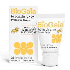 BioGaia Protectis Baby Probiotic Drops bottle for newborn comfort and gentle digestion.