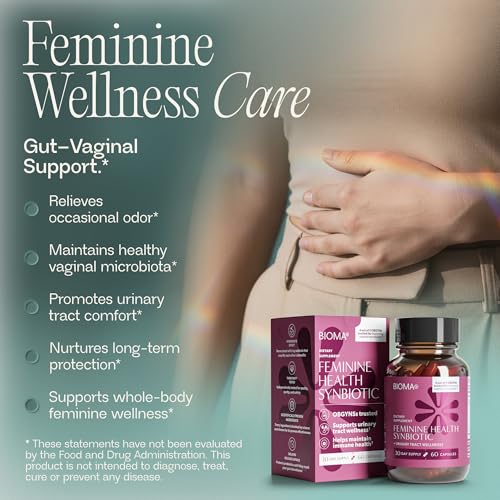 Bioma capsules closeup demonstrating easy daily intake for urinary and digestive support