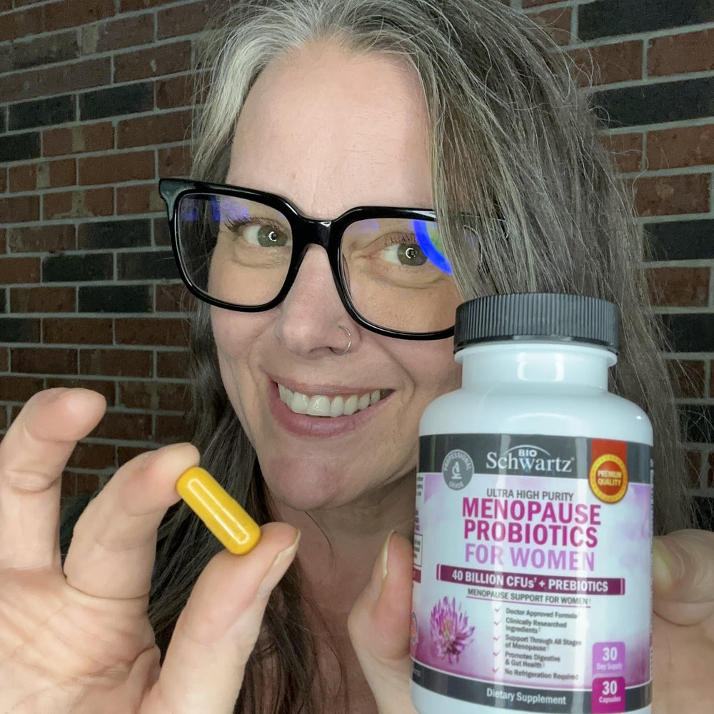 BioSchwartz lifestyle image shows a calm moment during menopause journey.