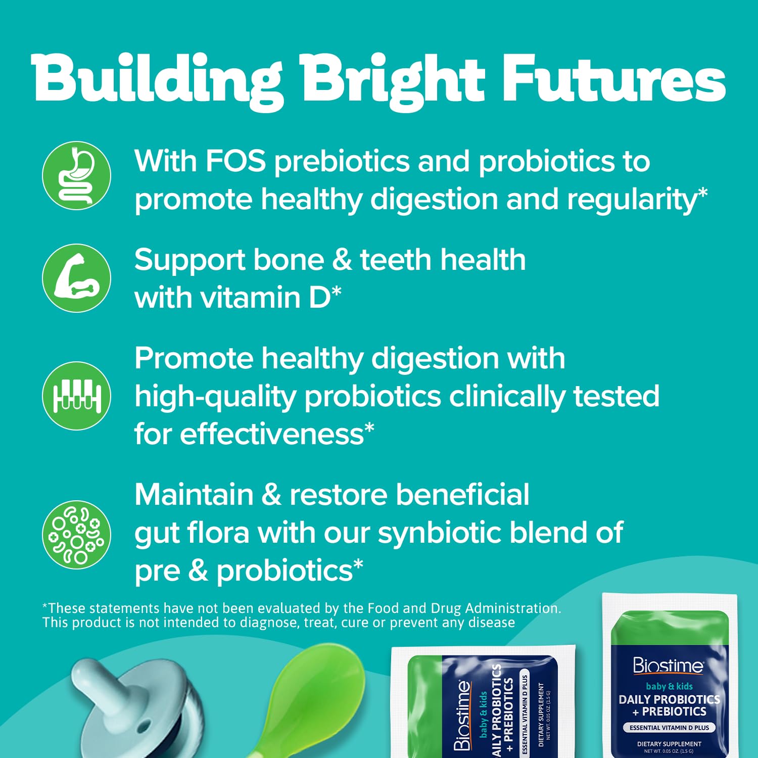 Biostime label highlights three probiotic strains for infant and child health