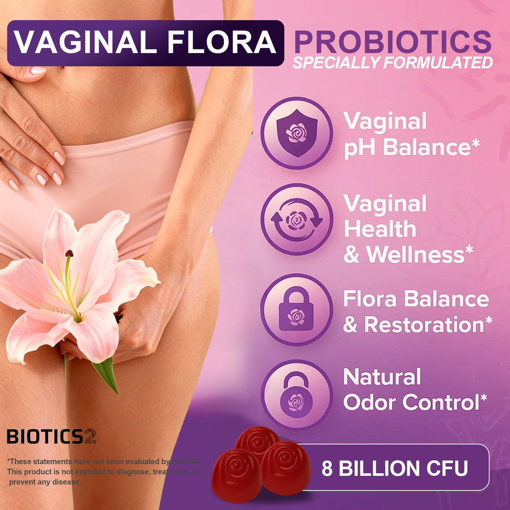 Flora12 gummies close-up highlighting strawberry flavor and chewable texture
