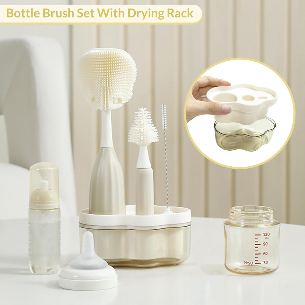 BiQin two-layer drying rack catches drips and speeds air-drying