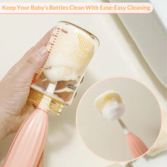 Biqin straw cleaner clears narrow openings for safe beverage use