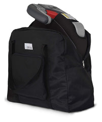 Birdee booster seat travel bag front pocket for easy access and compact packing