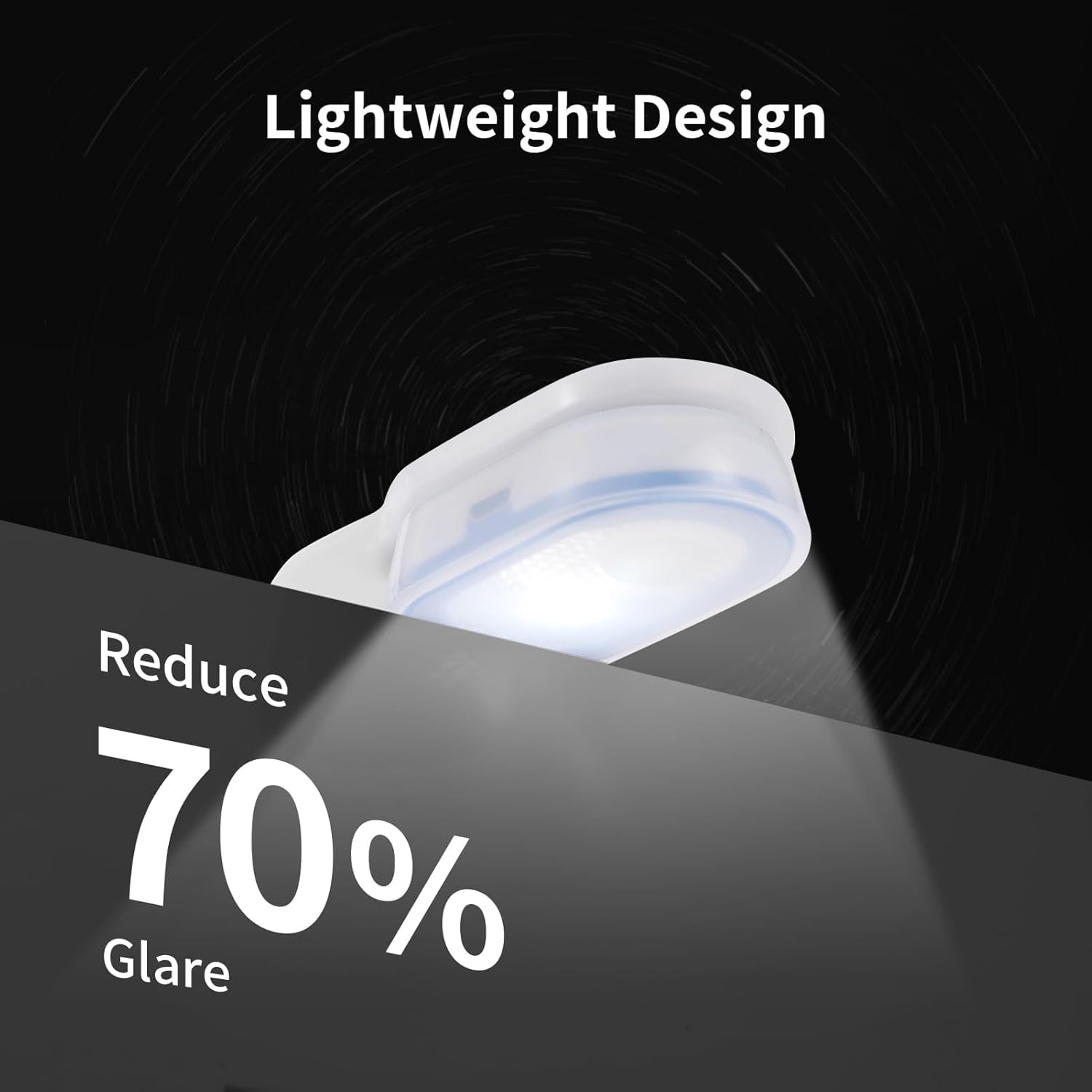 BirkinHome Emergency Clip-On Flashlight provides quick hands-free lighting.