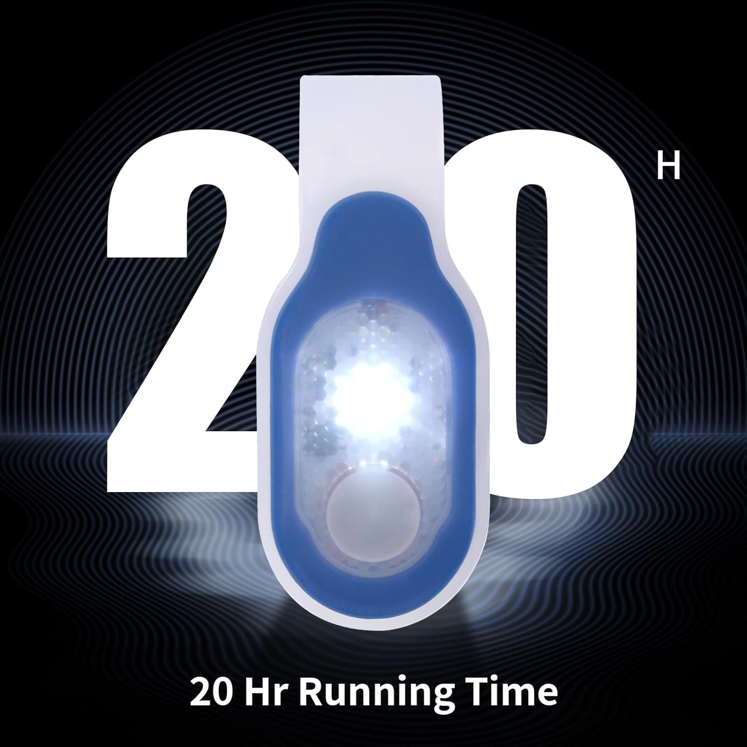 BirkinHome Lightweight Clip-On Light sits comfortably on uniforms.