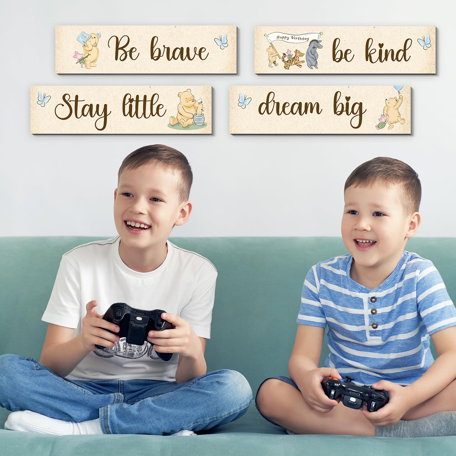 BirtDerr wooden Winnie signs feature durable craftsmanship for lasting charm.