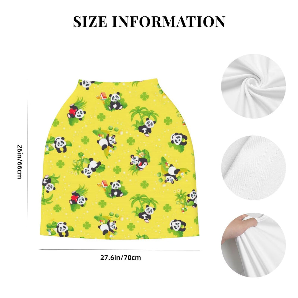 Bitterwin Cartoon Panda cover offers 360° privacy with open top