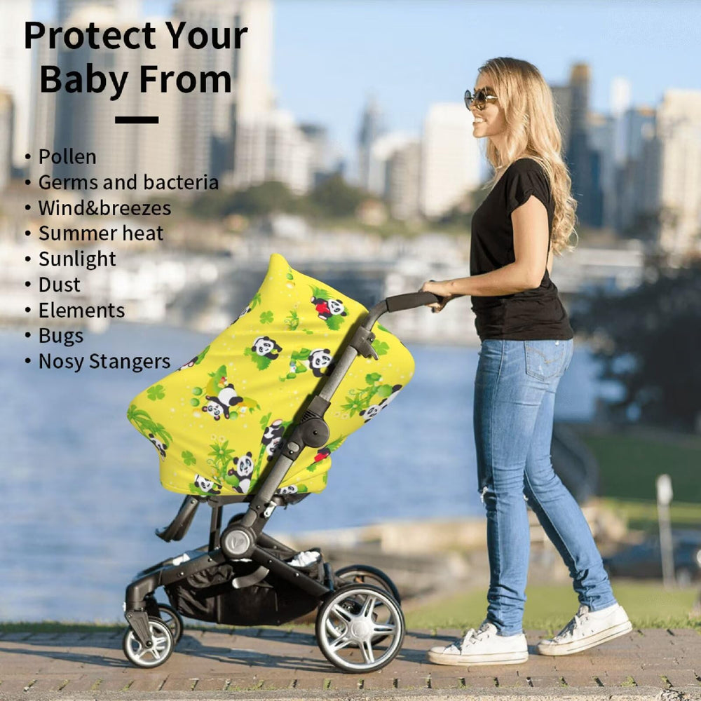 Bitterwin Cartoon Panda cover is lightweight and easy to store