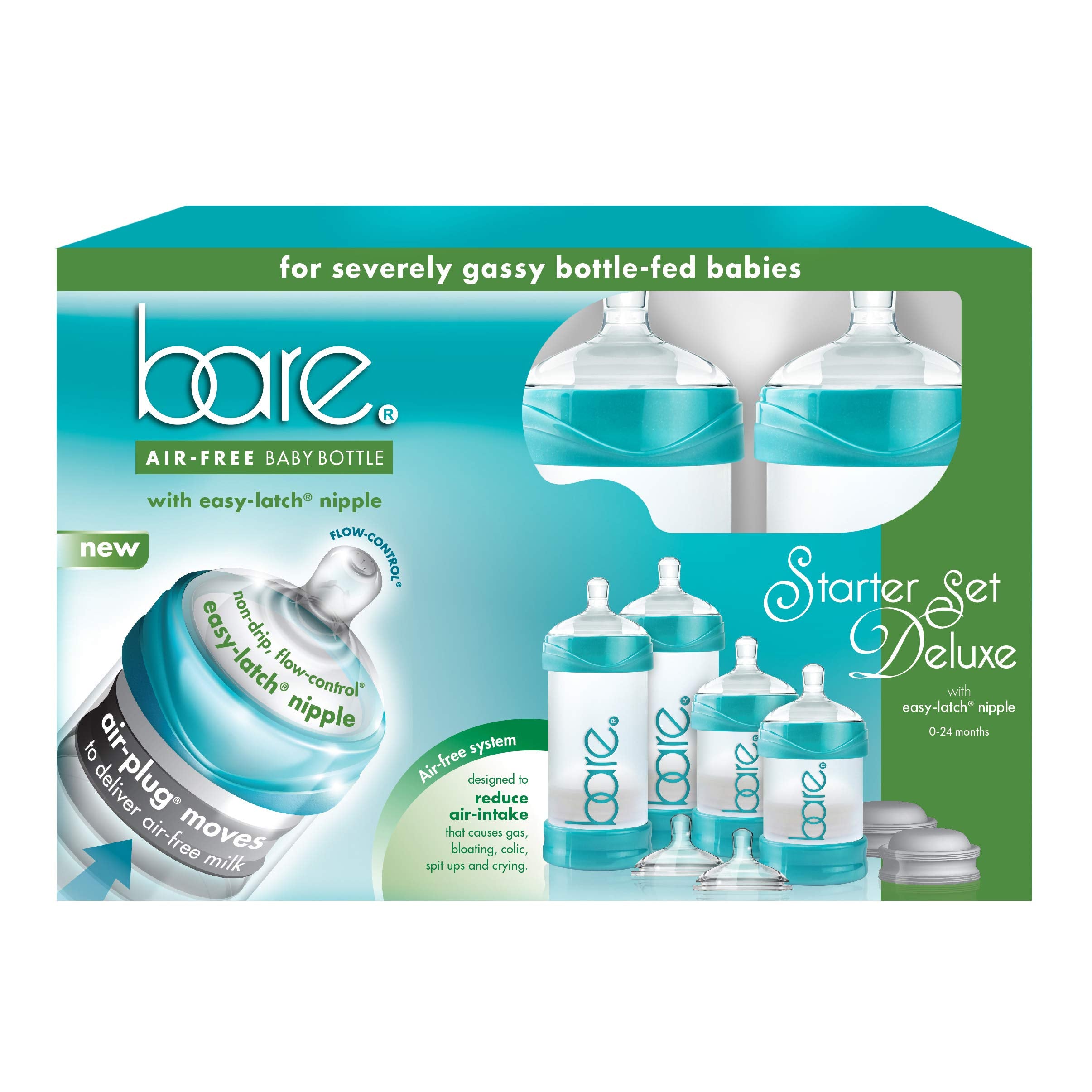 Bittylab Bare Air-Free usage shot with parent feeding baby