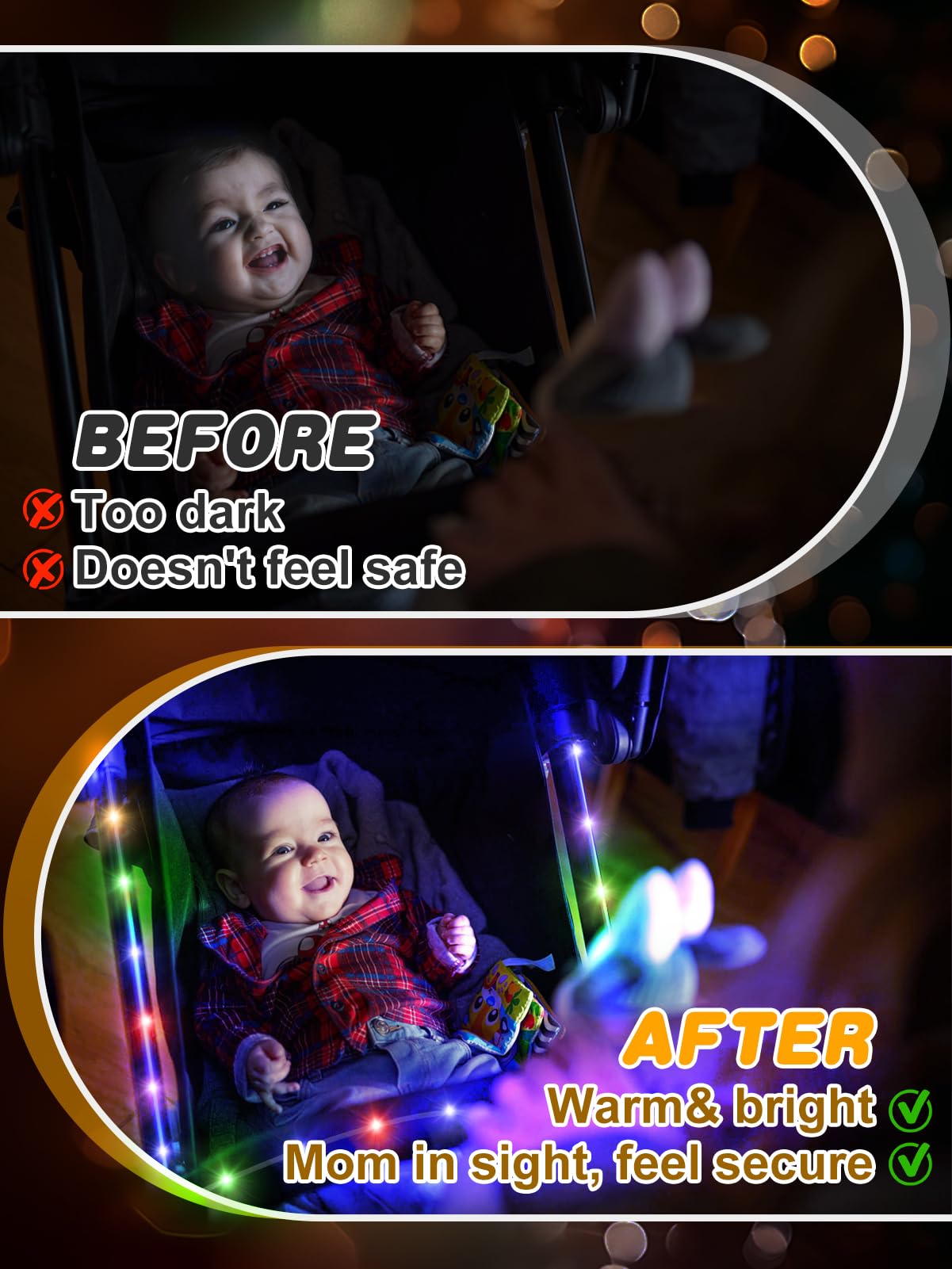 Biubee waterproof battery box powering the light safely outdoors.