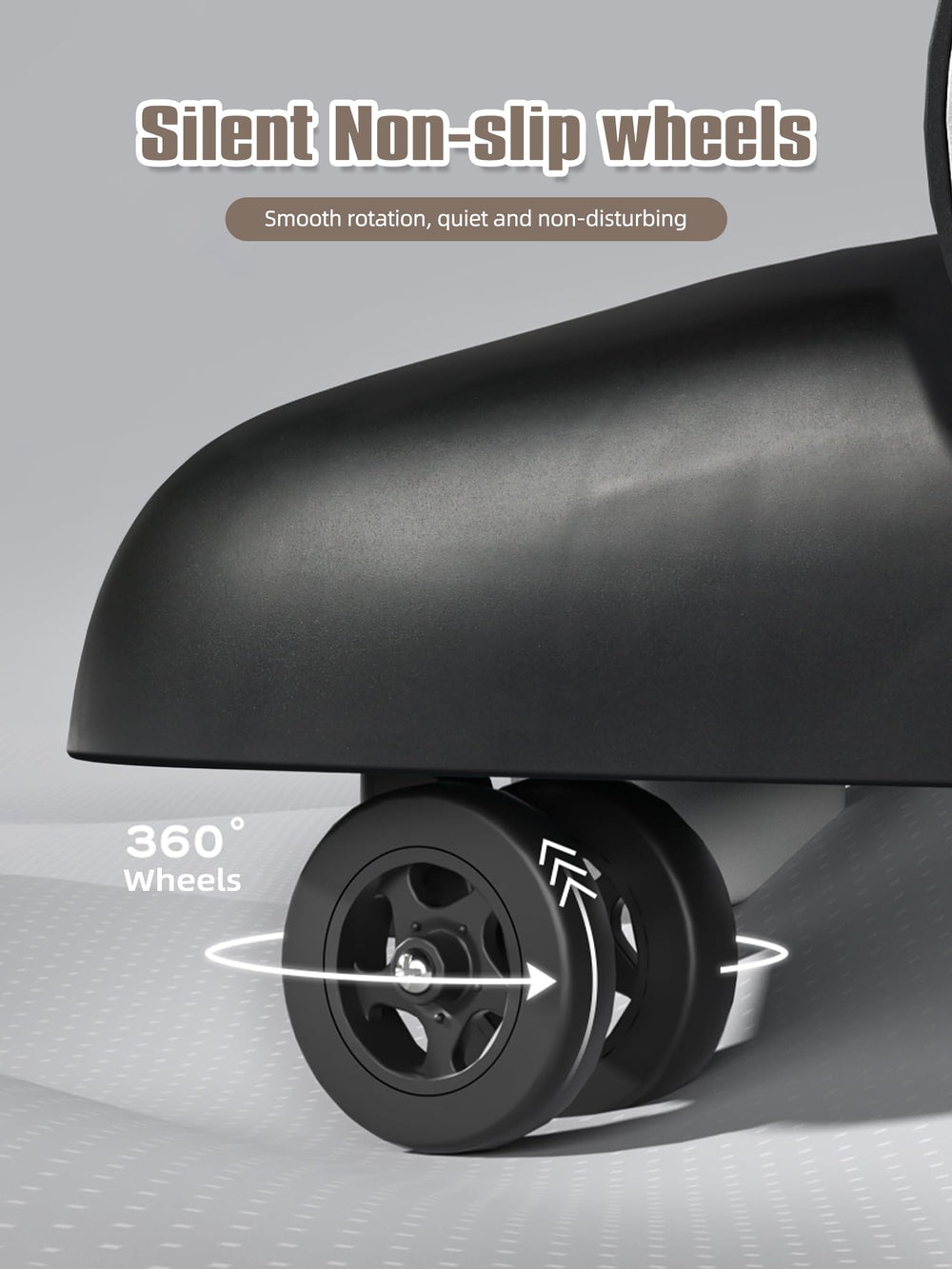 BIUSIKAN Music and Lights walker on floor with swivel wheels for easy maneuverability
