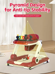 BIUSIKAN safety anti-slip pads ensure steady footing during busy steps