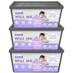 Biuskuku lavender-scented easy roll refill packaging showing odor control