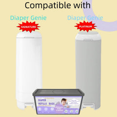 Biuskuku 7-layer odor-lock design visually securing diaper odors