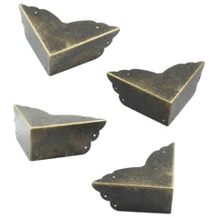 Bivethoi bronze box corner protector shields furniture edges with a retro bronze finish.