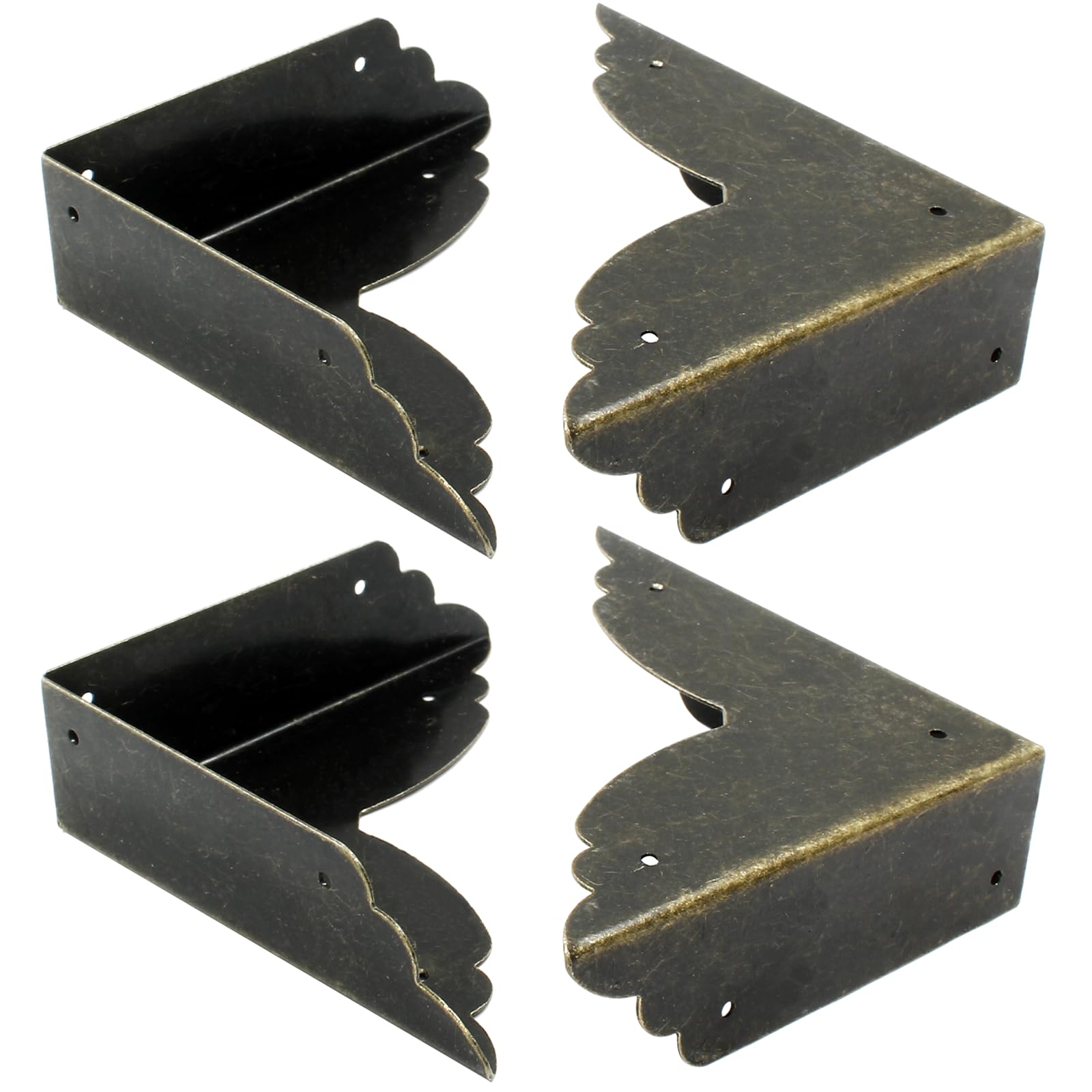 Bivethoi bronze corner protector on desk corner combines style with protection