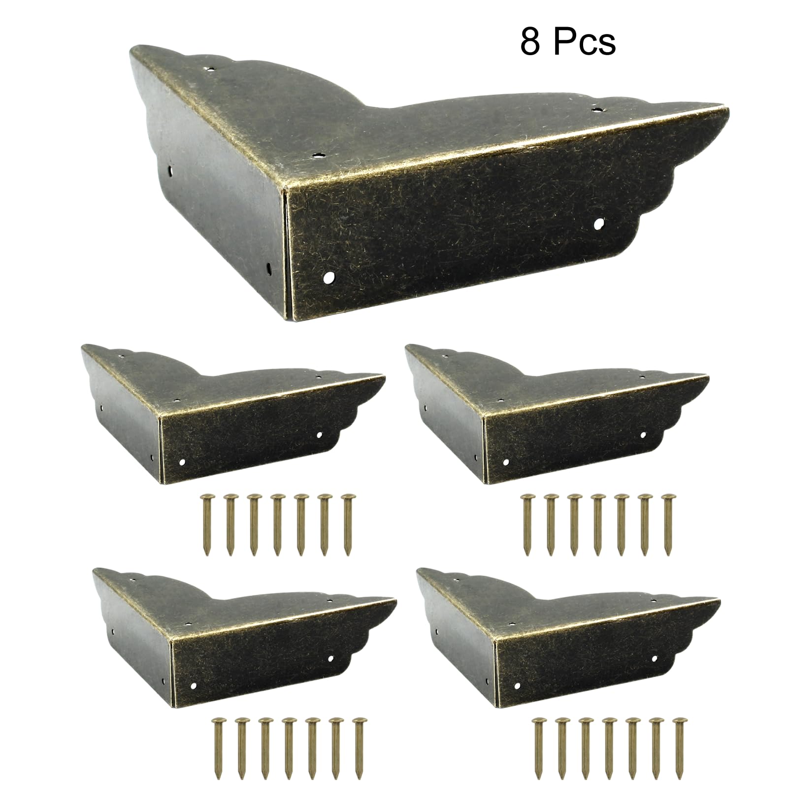 Bivethoi zinc alloy corner shield complements furniture while reducing wear