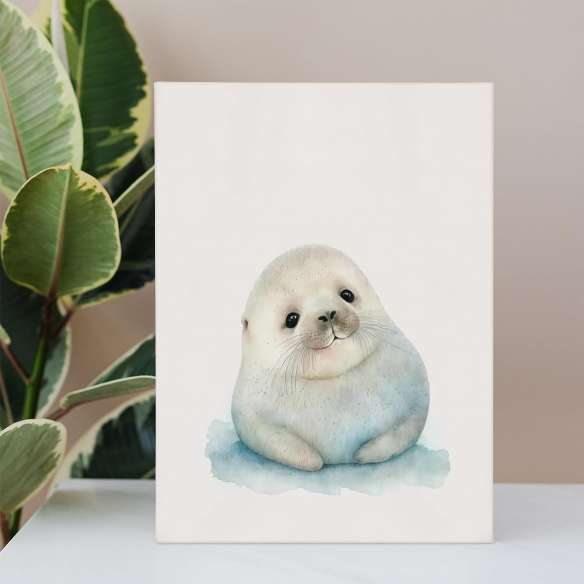 BIWSHA child room seal art creates a cozy space.