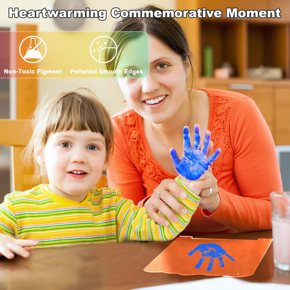 Bixinyo multicolor non-toxic paints offer gentle, safe colors for family art.