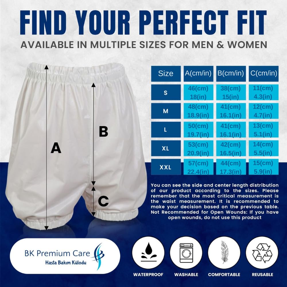 BK Premium Care absorbent cotton construction wicks moisture efficiently.