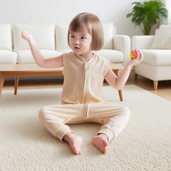 Blackleaf Baby 100% cotton fabric makes the sleeping bag soft, breathable, and skin-friendly