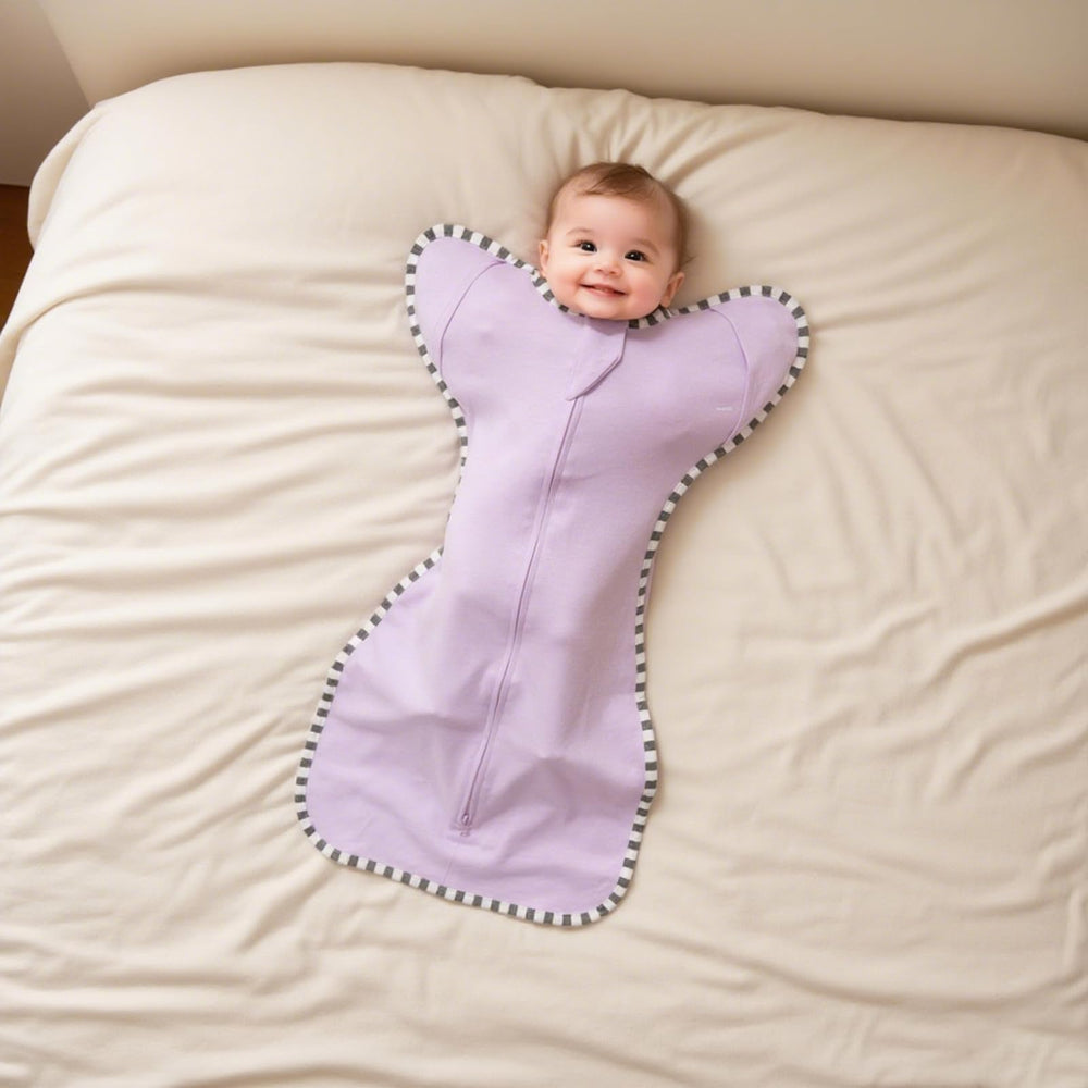 Blackleaf Baby swaddle made of 100% cotton fabric for comfort