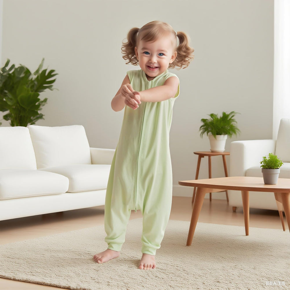 Blackleaf Baby pure cotton sleep sack feels soft and breathable.