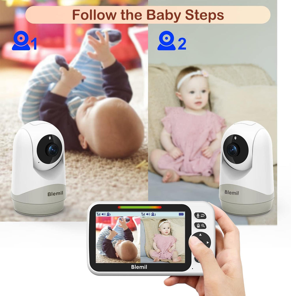 Blemil Upgrade no WiFi secure link for private monitoring.