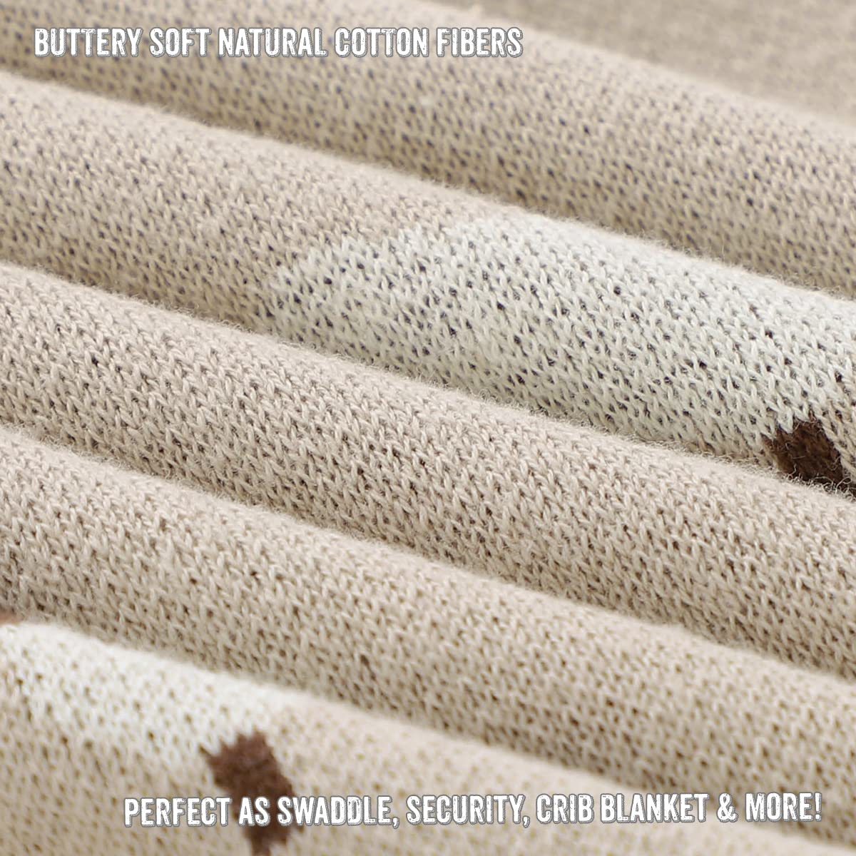 Bleu La La machine-washable blanket stays soft wash after wash.