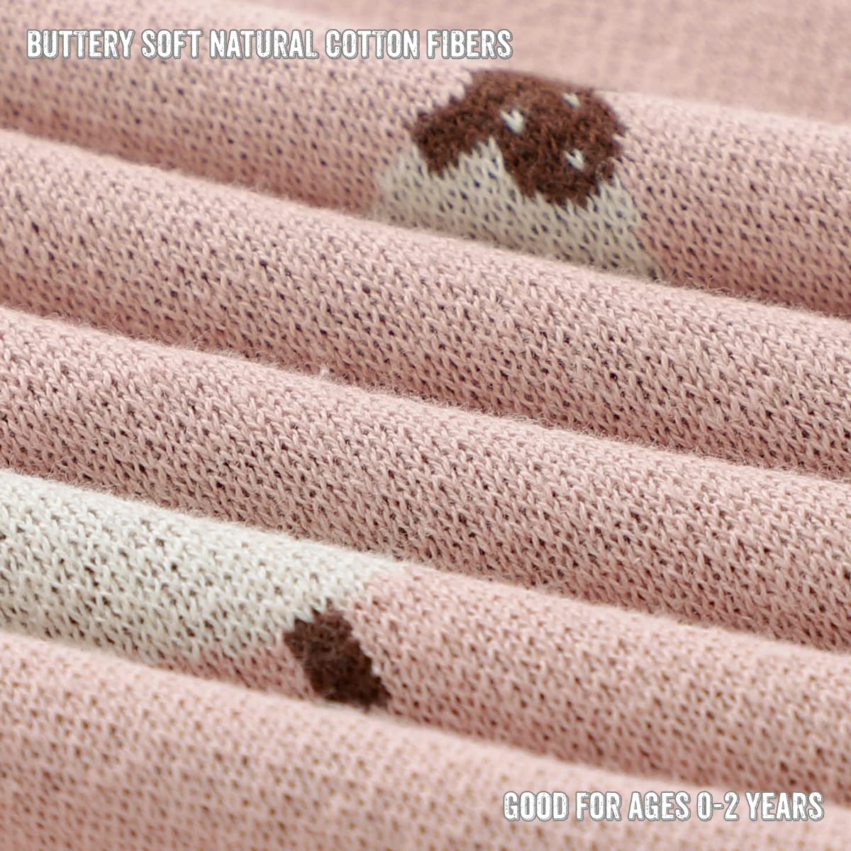 Bleu La La blanket machine washable care ensures easy-clean convenience after everyday use.