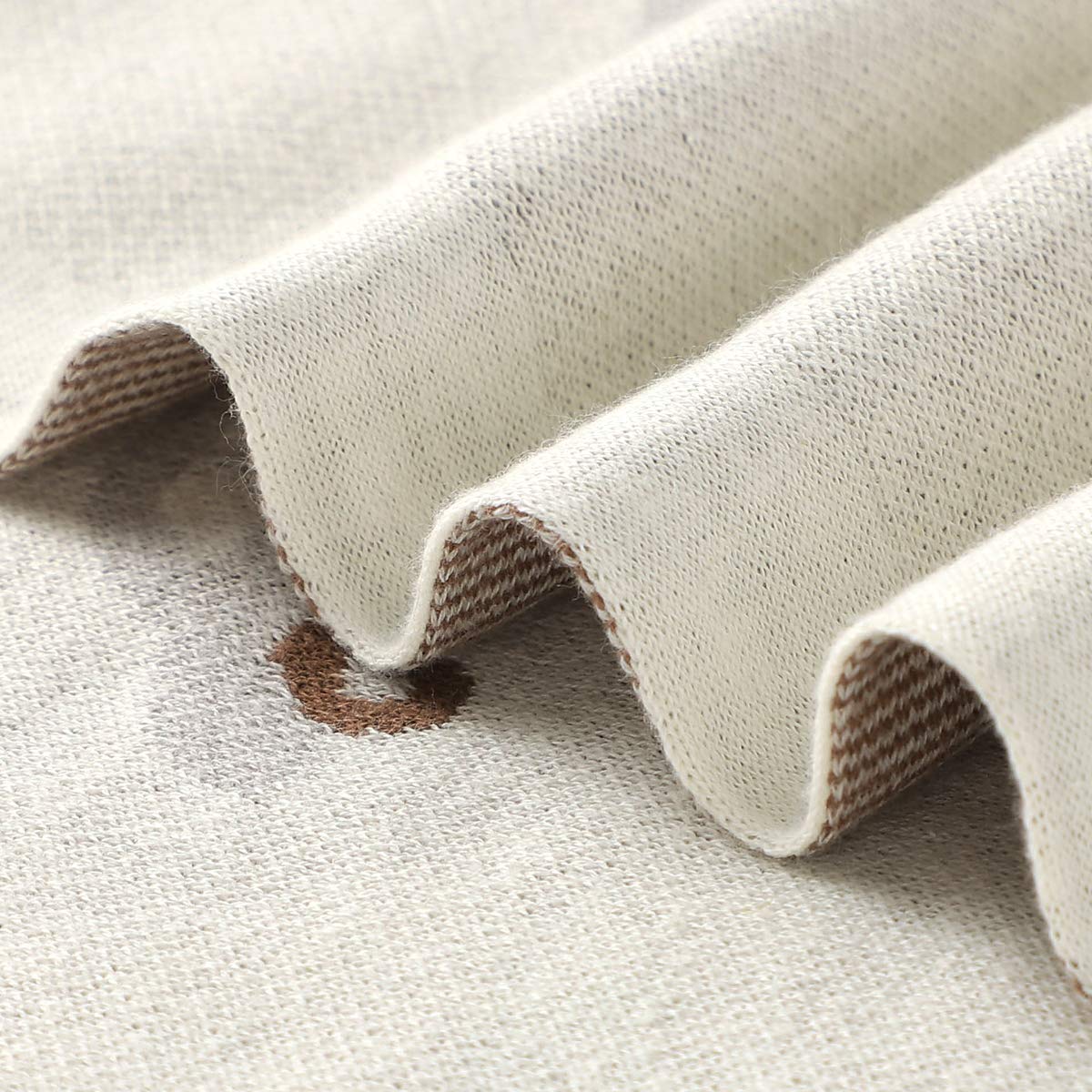 Bleu La La newborn-friendly cotton fabric feels soft on delicate skin