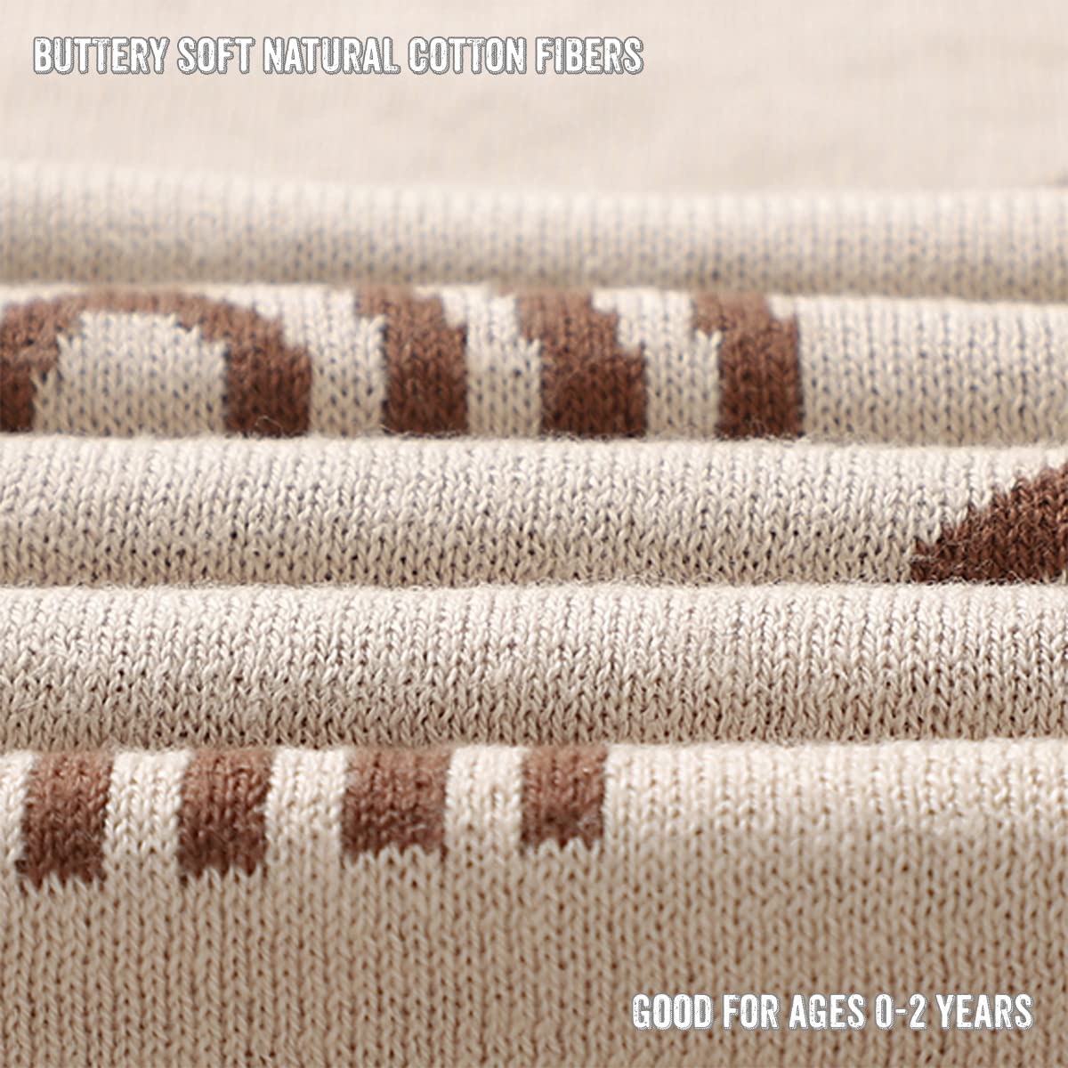 Bleu La La rainbow taupe blanket being machine-washed for easy care