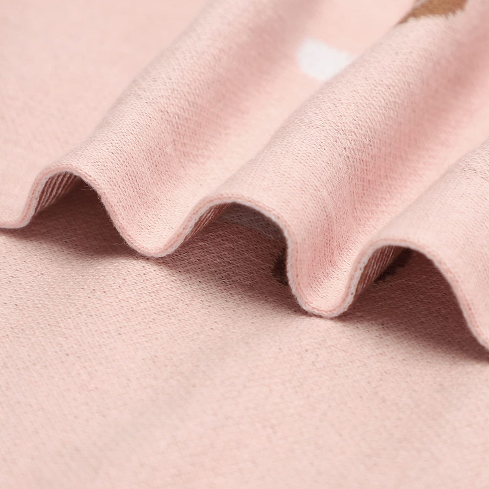 Bleu La La swaddle mushroom pink gift-ready packaging for registries