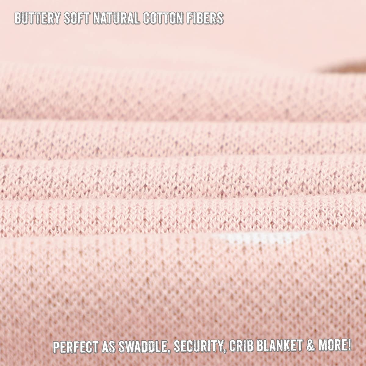 Bleu La La swaddle mushroom pink soft lighting showcases gentle baby care