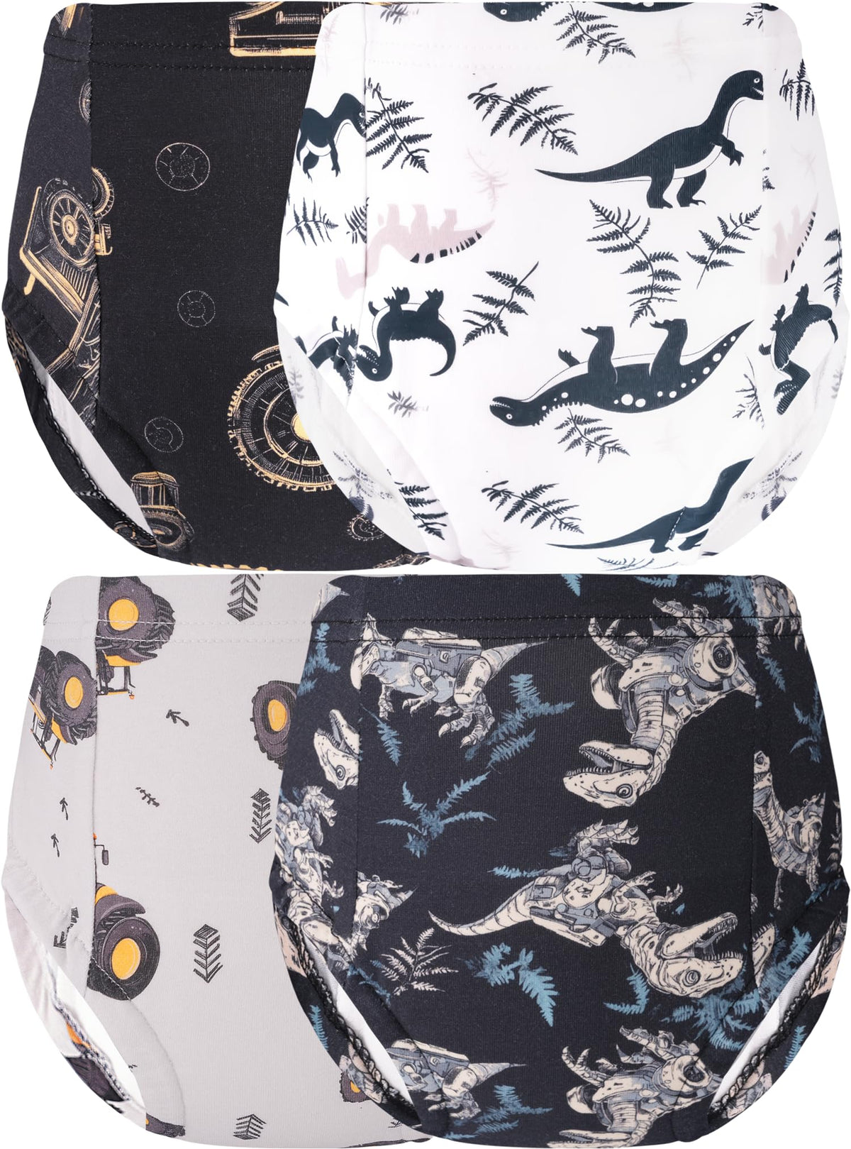 BliBliTaTa boys training underwear pack front shows leak-proof outer layer for confident potty training.