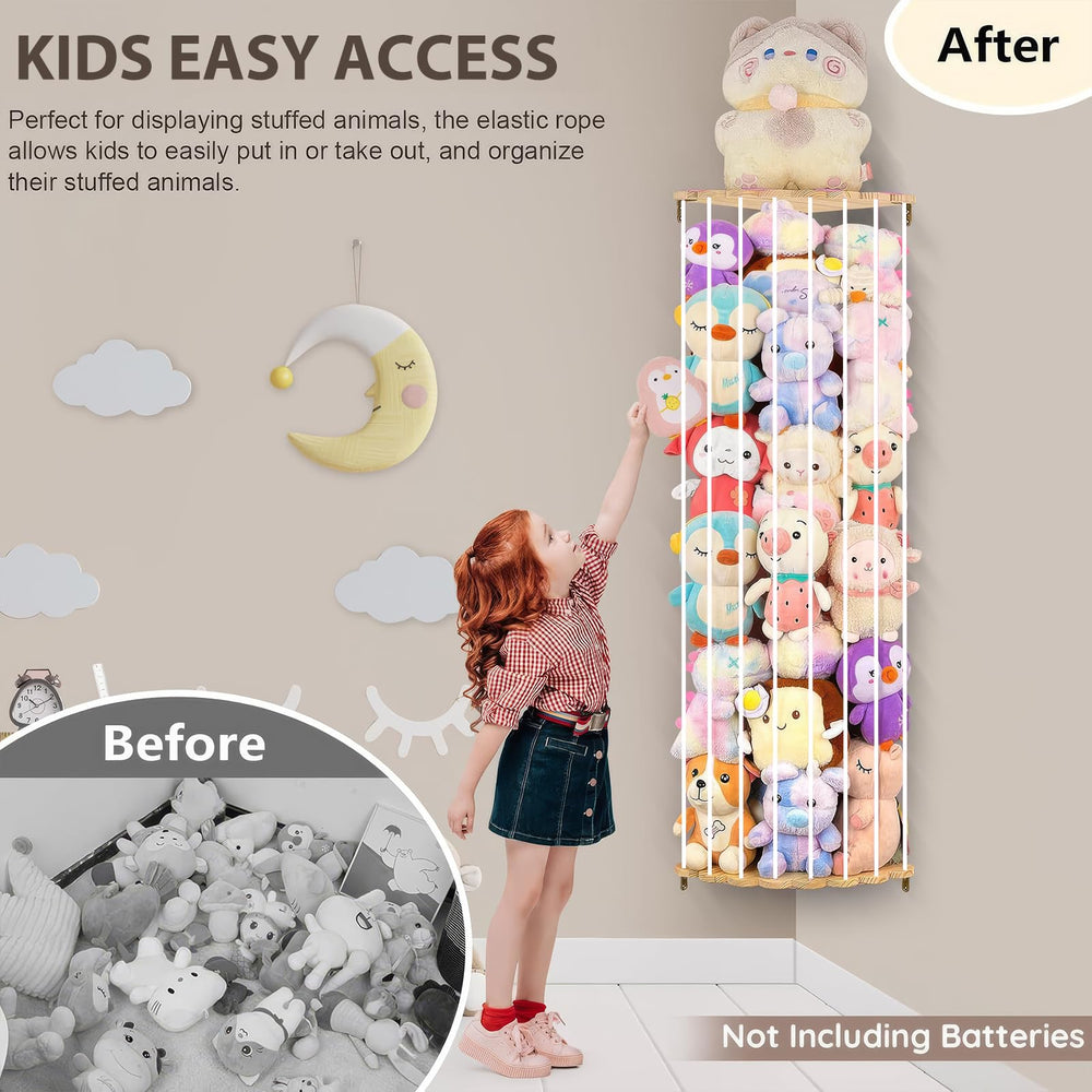 Blingbin easy-install kit helps you set up the rack quickly.
