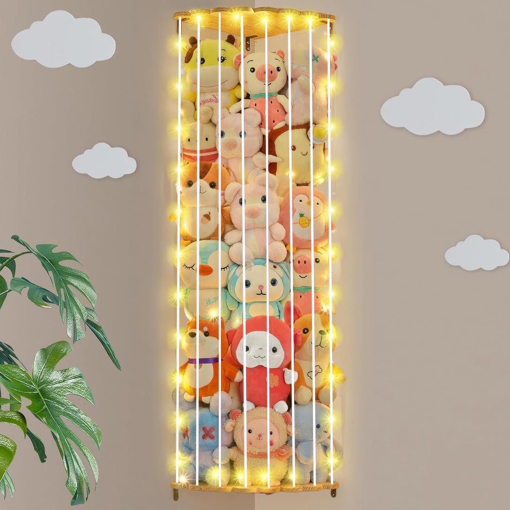 Blingbin decorative and practical storage enhances kid-friendly bedroom corners.