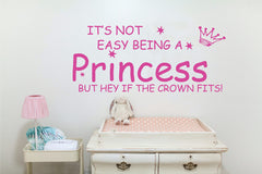 Blinggo wall art graphic shows a pink 10x22 quote for stylish kid-friendly decor