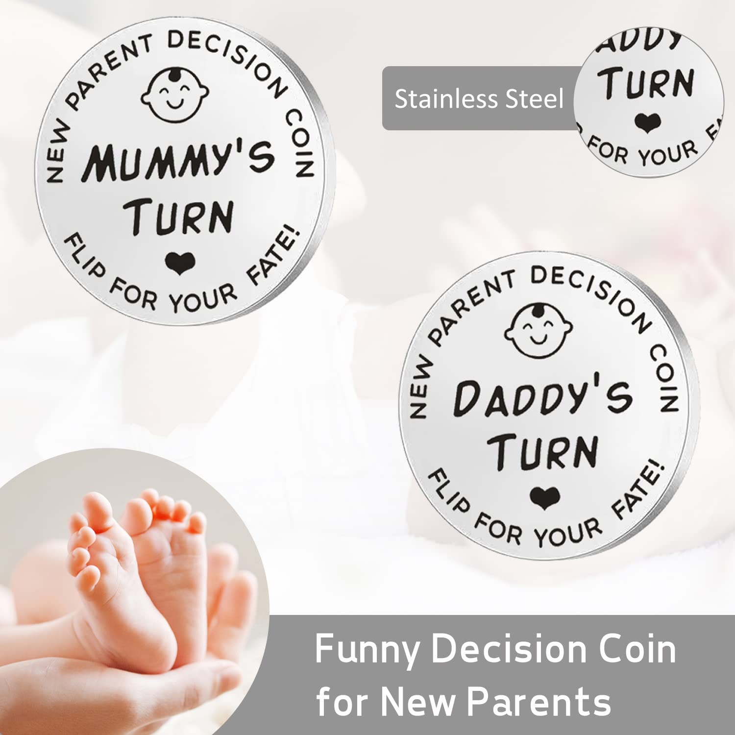 Blinking Stars non-slip socks add safety with cute sayings